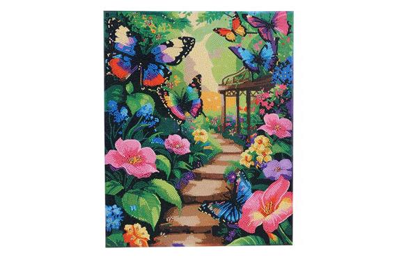 Arc-en-ciel lion, image 40x50cm Crystal Art Kit