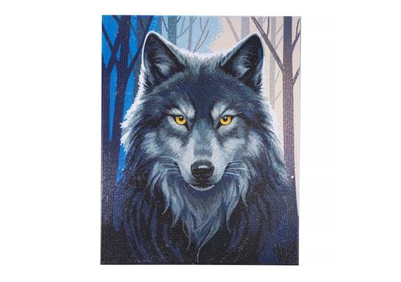 Arc-en-ciel lion, image 40x50cm Crystal Art Kit