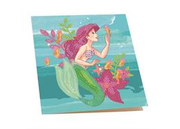 Ariel, 18x18cm Crystal Art Card
