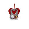 Aufhänger Gnome Paar mit Herz
