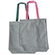 Baumwoll Tasche gestreift - Zermatt Matterhorn, 2 assortiert | Bild 3