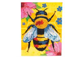 Beehive Crystal Art Card Kit 12.6cm x 17.5cm