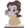 Belle, figurine d'art en cristal env. 11x8cm