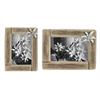 Bilderrahmen mit Edelweiss, 10 x 15 cm, 2 assortiert