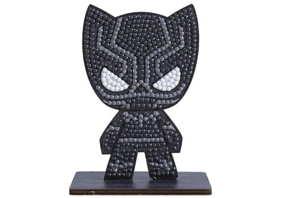 Black Panther, figurine d'art en cristal env. 11x8cm