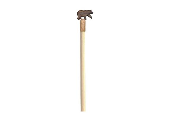 Bleistift mit Bär aus Holz
