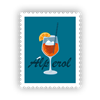Briefmarkensticker Alperol
