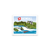 Briefmarkensticker Rheinfall Schaffhausen