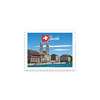 Briefmarkensticker Zürich Grossmünster
