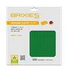 Brixies PLUS Bauplatte 25.5 x 25.5 cm Basic grün