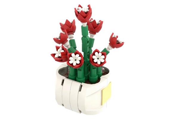BRIXIES Plus Mini Blume "Asia Dream"