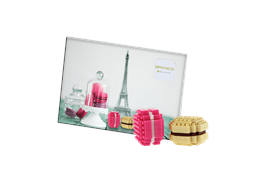 Brixies Postkarte Macarons