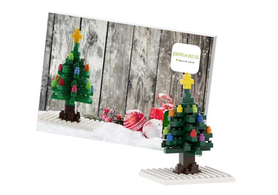 Brixies Postkarte Weihnachtsbaum / christmas tree
