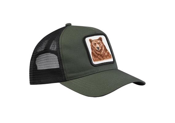 Cap Bär, olive grün