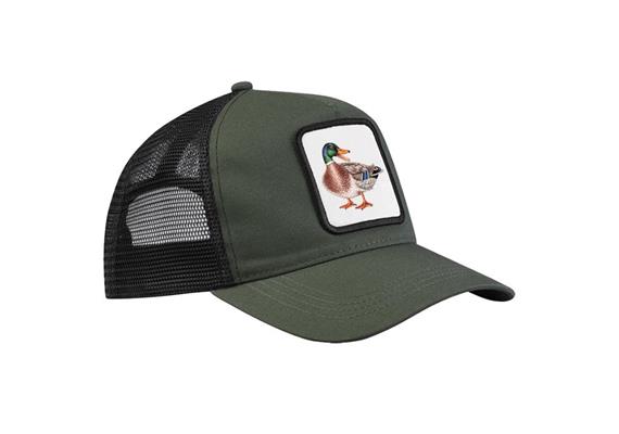 Cap Ente, olive grün