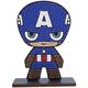 Captain America, figurine d'art en cristal env. 11x8cm