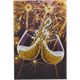 Champagne Celebration, 10x15cm Crystal Art Card