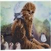 Chewbacca, carte 18x18cm Crystal Art