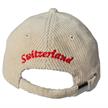 Cord Cap mit Schweizerkreuz und Switzerland Stick | Bild 3