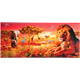 Coucher de soleil en safari, 40x90cm Crystal Art Kit