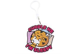 Cuddle Me I'm Sleepy, Crystal Art Rucksack Anhänger