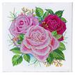 Des roses ravissantes boîte de rangement pliable Crystal Art 30x30cm | Bild 2