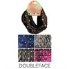 Doppelte Bandana Doubleface Sterne 4 assortiert