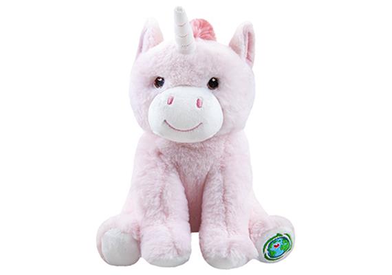 ECO Plüsch Einhorn pink, 23 cm - aus recycletem PET
