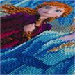 Elsa, Anna & Olaf (la Reine des neiges), Image 30x30cm Crystal Art Kit | Bild 3