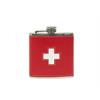 Flachmann rot CH Leder 1,7dl