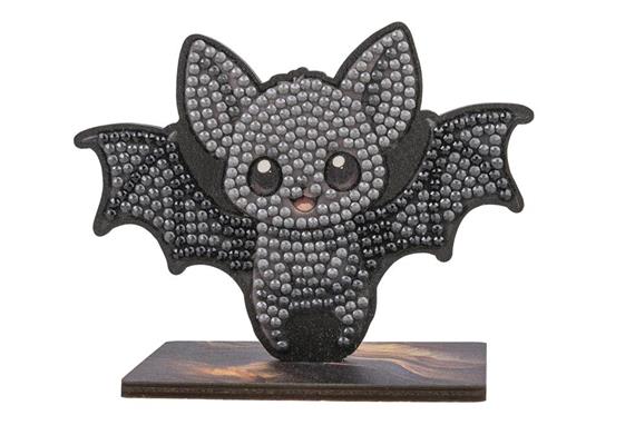 Fledermaus, Crystal Art Buddy, ca. 11x8cm