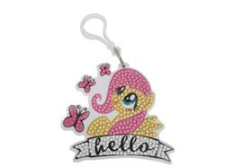 Fluttershy, Crystal Art Rucksack Anhänger