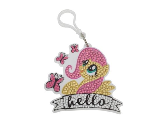 Fluttershy, Crystal Art Rucksack Anhänger