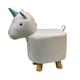 Gepolsterter Hocker Einhorn