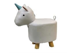 Gepolsterter Hocker Einhorn