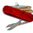 Glas Ornament Messer mit Edelweiss | Bild 2