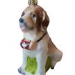 Glas Ornament Schweizer Bernhardiner Hund | Bild 3
