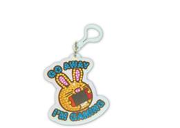 Go Away I'm Gaming, Crystal Art Rucksack Anhänger