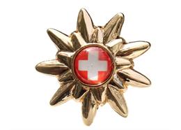 Goldblume ® Schweiz-Tourismus, 16 mm, ohne Kärtli