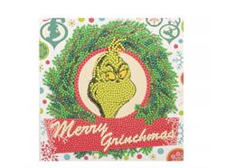 Grinchmas Time, 18x18cm Crystal Art Card