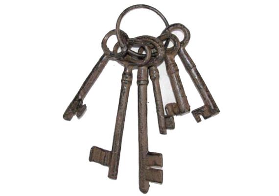 Gusseisen Schlüsselset 8cm - 16,5