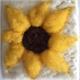 Handgemachte Filz Seife "Sonnenblume"