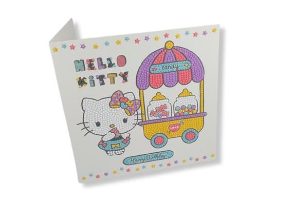Happy Birthday Candy, 18x18cm Crystal Art Card Happy Birthday Candy, 18x18cm Crystal Art Card