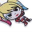 Harley Quinn, Crystal Art Bag Charm | Bild 3