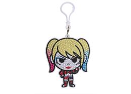 Harley Quinn, Crystal Art Bag Charm