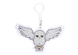 Hedwig, Crystal Art Rucksack Anhänger