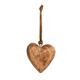 Herz aus Holz, natur, 7 x 7 x 3cm