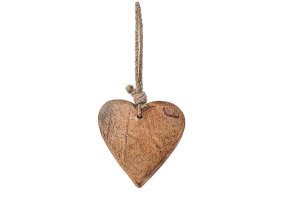 Herz aus Holz, nautur 10cm