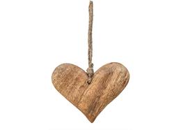 Herz aus Holz, nautur 13cm