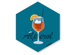 Hexagonsticker Alperol